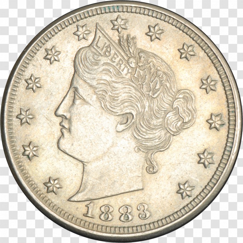 Coin Currency 1913 Liberty Head Nickel Silver Gold Transparent PNG