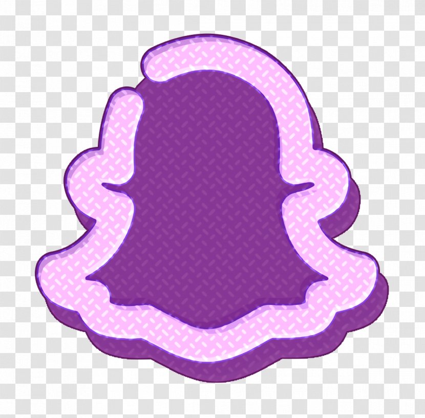 Chat Icon Influencer Millenial - Purple - Logo Material Property Transparent PNG