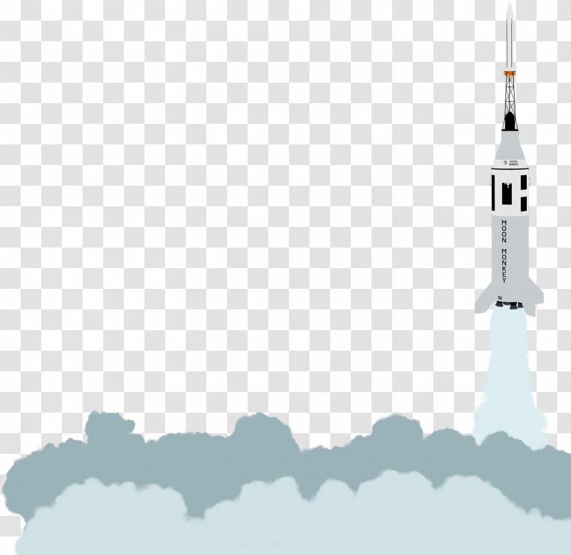 Sky Plc - Moon Rocket Transparent PNG