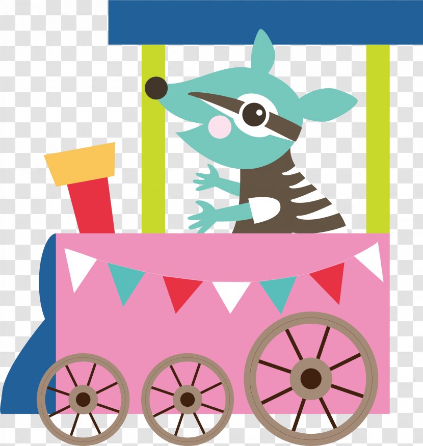 Cartoon Clip Art - Artwork - Vector Paper Cutting Fox Carts Transparent PNG