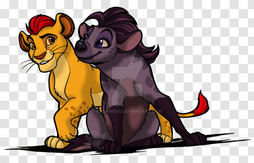 Lion Hyena Kion Nala Art - Horse Like Mammal Transparent PNG