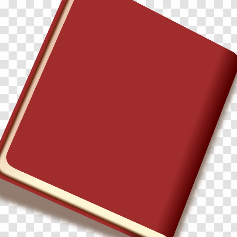 Rectangle Maroon - Book Transparent PNG