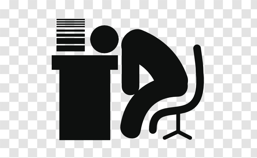 Desk Office Sleep - Brand - Vector Transparent PNG