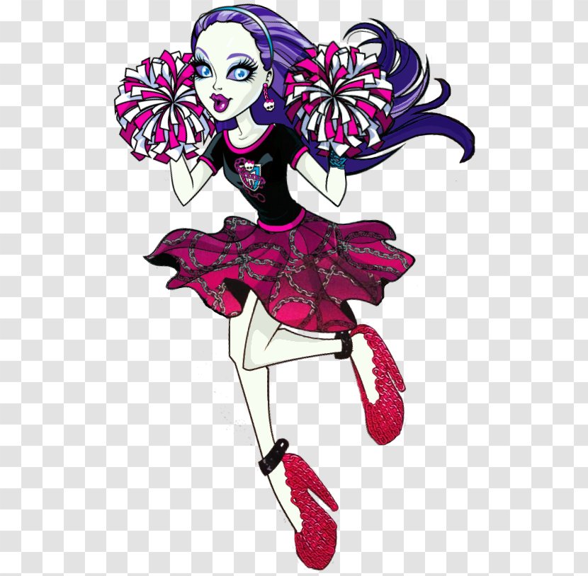 Monster High: Ghoul Spirit High Spectra Vondergeist Daughter Of A Ghost Doll - Toy Transparent PNG