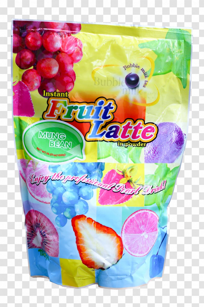 Latte Milk Tea Fruit Blueberry - Confectionery Transparent PNG
