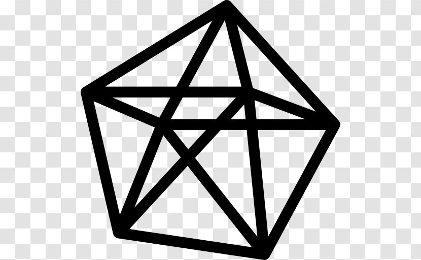 Dodecahedron Shape Triangle - Area Transparent PNG