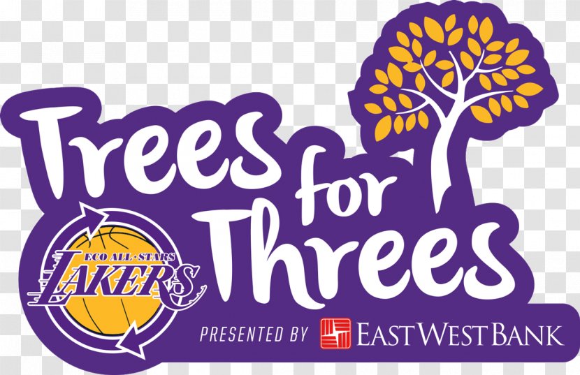 Logos And Uniforms Of The Los Angeles Lakers Brand Font - Eastwest Bank Transparent PNG