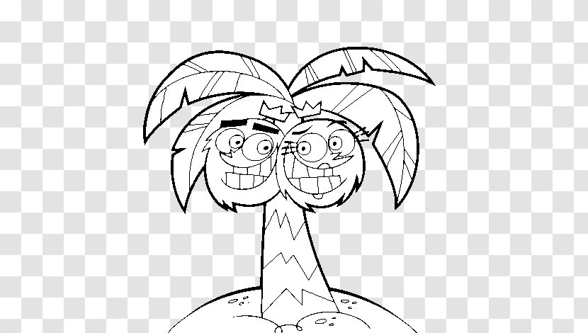 Timmy Turner Poof Coloring Book Anti-Cosmo Drawing - Flower - Child Transparent PNG