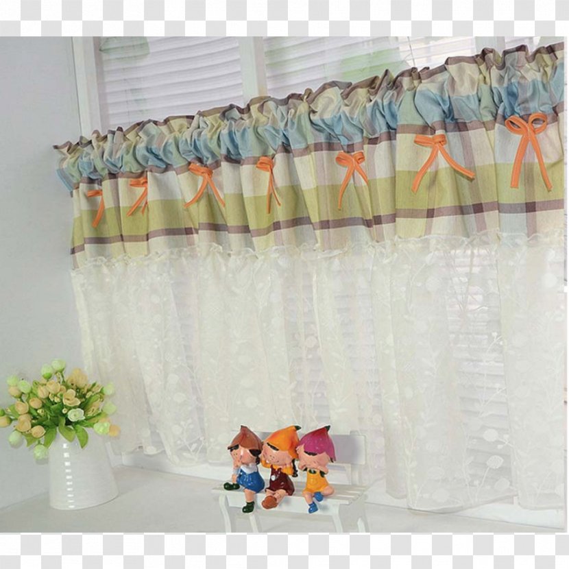 Curtain Window Kitchen Bedroom Textile - Voile Transparent PNG