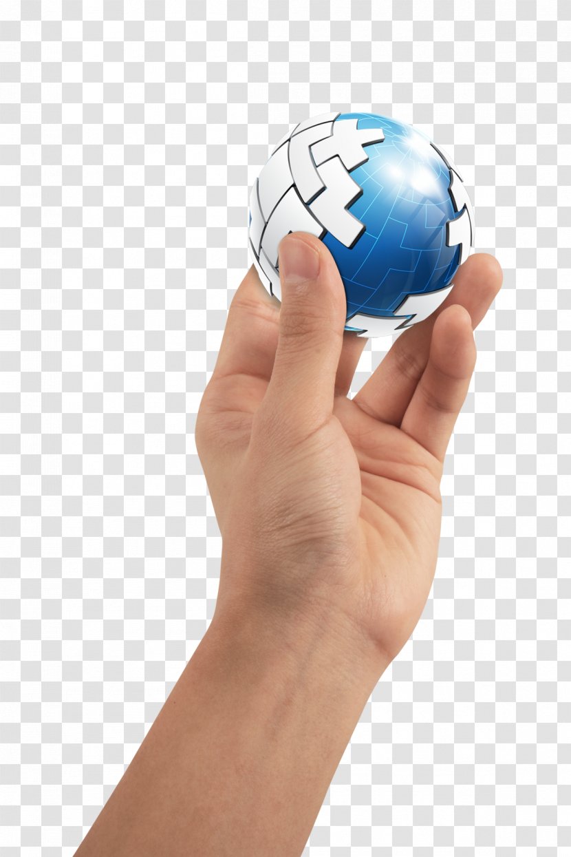 Earth Science Technology - Sports Equipment - Hands Holding A Globe Transparent PNG