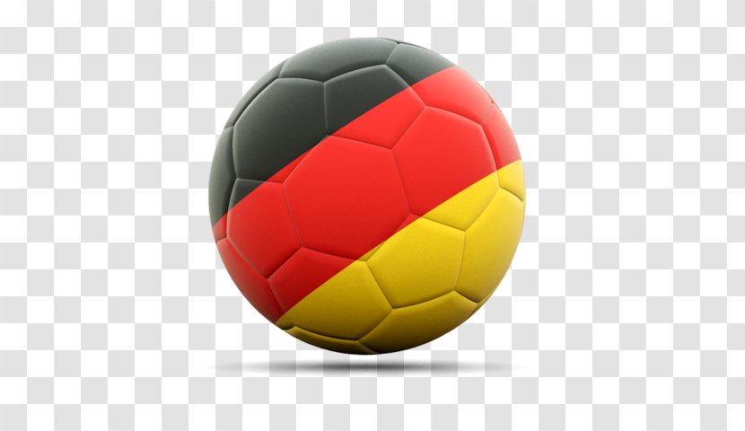 Flag Of Germany Football - Yellow Transparent PNG