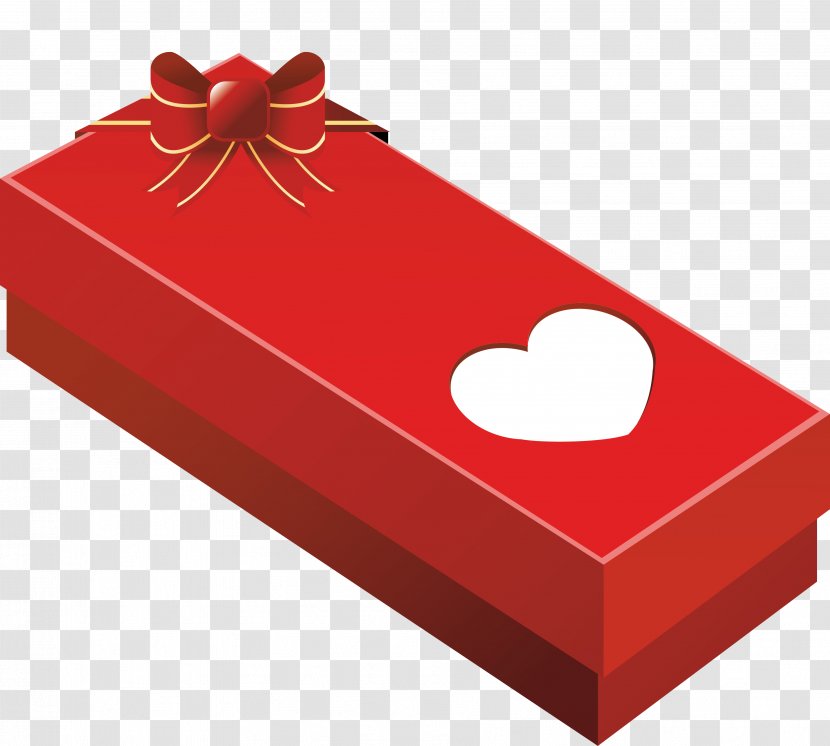 Valentine's Day Gift Heart Clip Art - Box - Boxing Transparent PNG