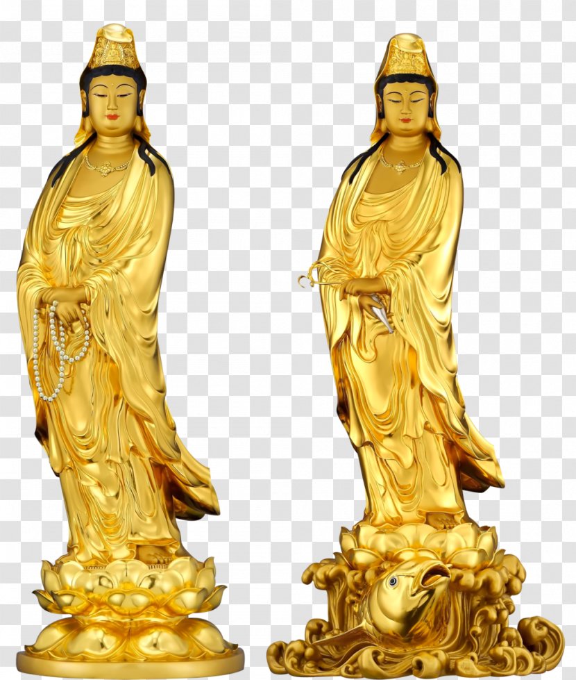 Buddhahood Buddhism Avalokiteśvara Statue Amitābha - Classical Sculpture - Buddha Painting Transparent PNG
