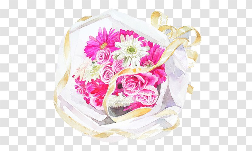 Pink Flowers - Floral Design - Rose Order Transparent PNG