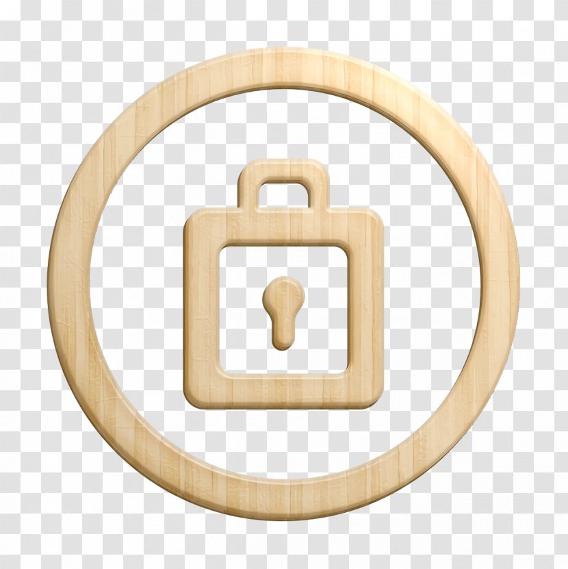 Linecon Icon Lock Pass - Hardware Accessory Metal Transparent PNG