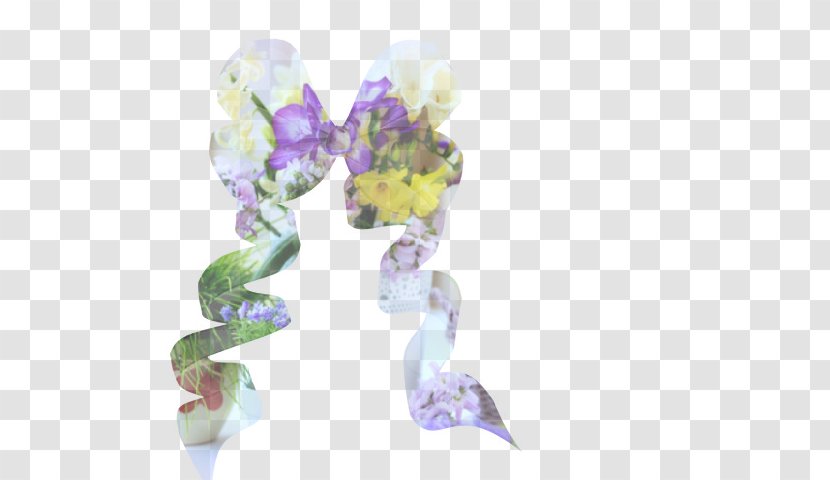 Cut Flowers Body Jewellery Lavender - Purple - Pas Transparent PNG