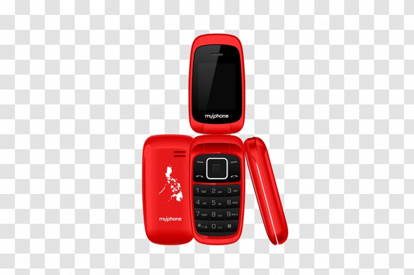 Feature Phone Cherry Mobile Flare Clamshell Design MyPhone - Handheld Devices - Smartphone Transparent PNG