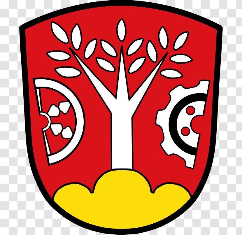 Coat Of Arms Spinnrad Trimount Wikipedia - Time - Regional District In Bavaria Transparent PNG