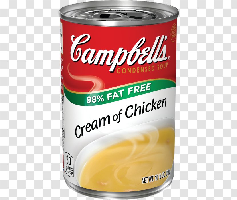 Cream Chicken Soup Tin Can Pasta - Garlic With Egg Transparent PNG