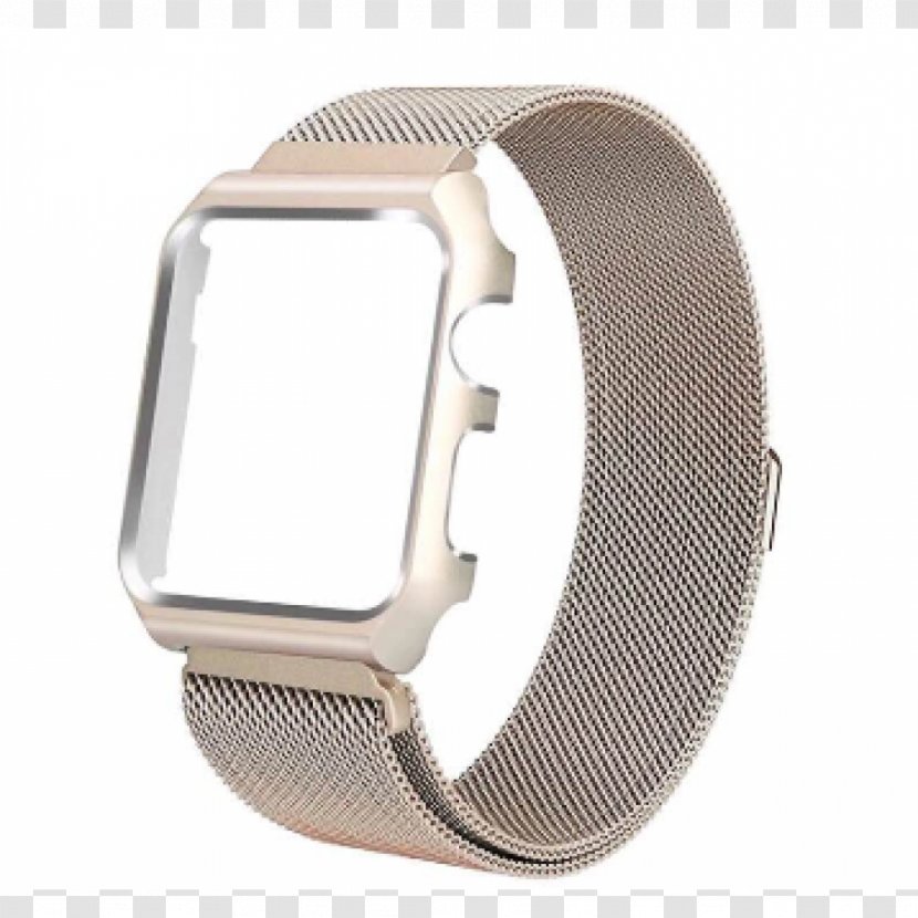 Apple Watch Series 3 1 Strap - Belt Buckle - Gold Transparent PNG