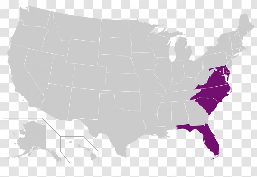 United States Of America U.S. State Capital Punishment Law - Map - Mid Creative Transparent PNG