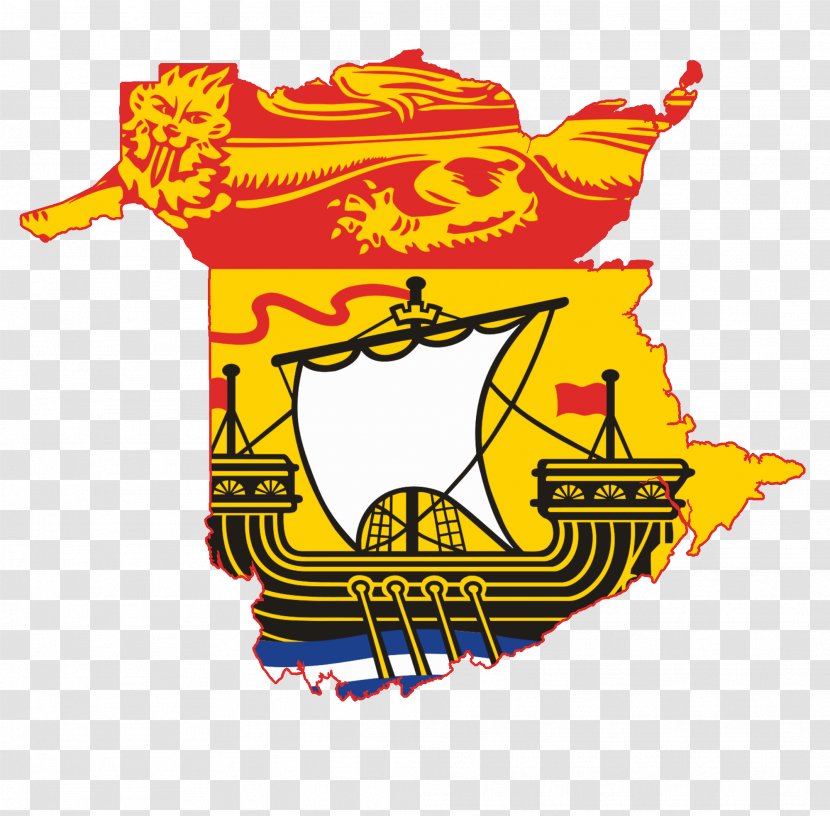 Brunswick Parish Colony Of Nova Scotia Provinces And Territories Canada Flag New Ontario - Newfoundland Labrador - Under Clipart Transparent PNG