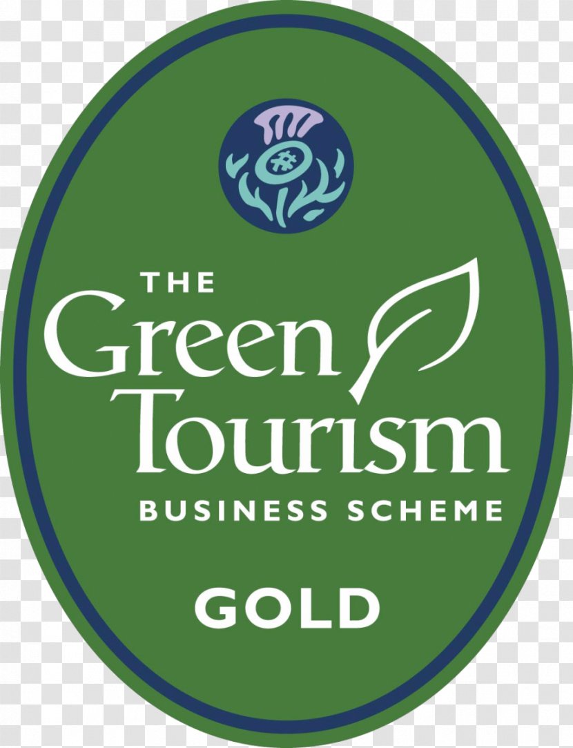 VisitScotland Green Tourism Logo Bed And Breakfast - Environmentally Friendly - Silver Transparent PNG