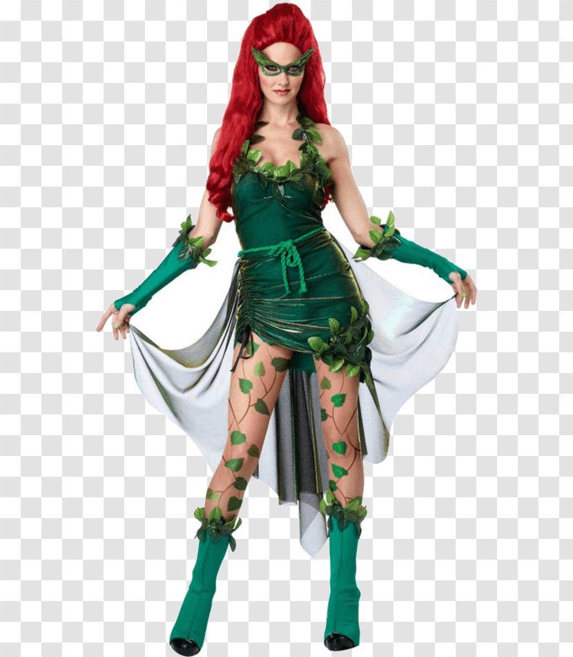 Poison Ivy Costume Party Clothing Cosplay - Dress Transparent PNG