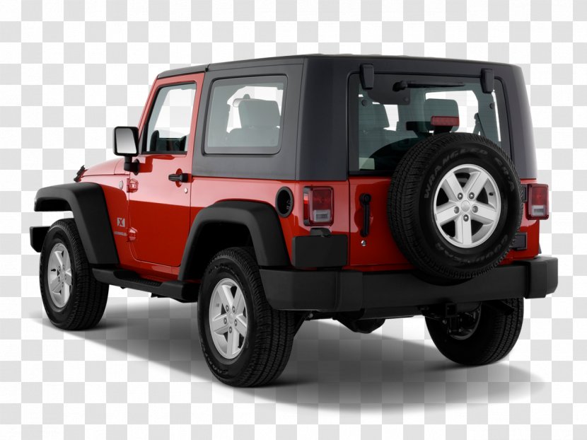 2007 Jeep Wrangler Car Sport Utility Vehicle 2010 Sahara - Rim Transparent PNG