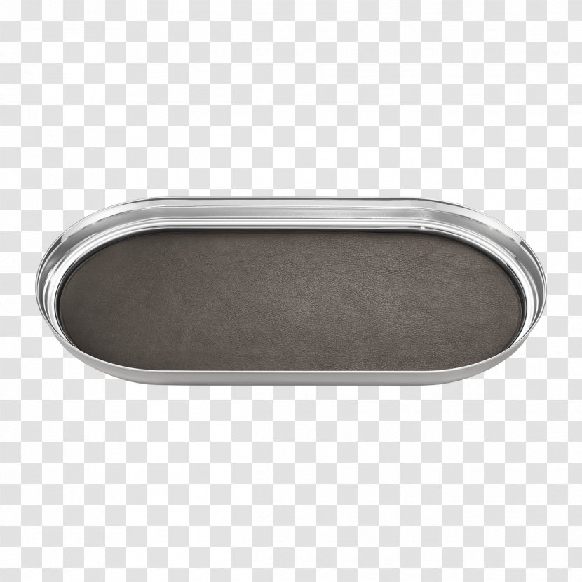 Manhattan Tray Stainless Steel Leather - Teacup Transparent PNG