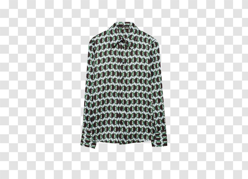 Thai Silk Sleeve Jacket Pocket Blouse - Brand - Geometric Patterns Transparent PNG