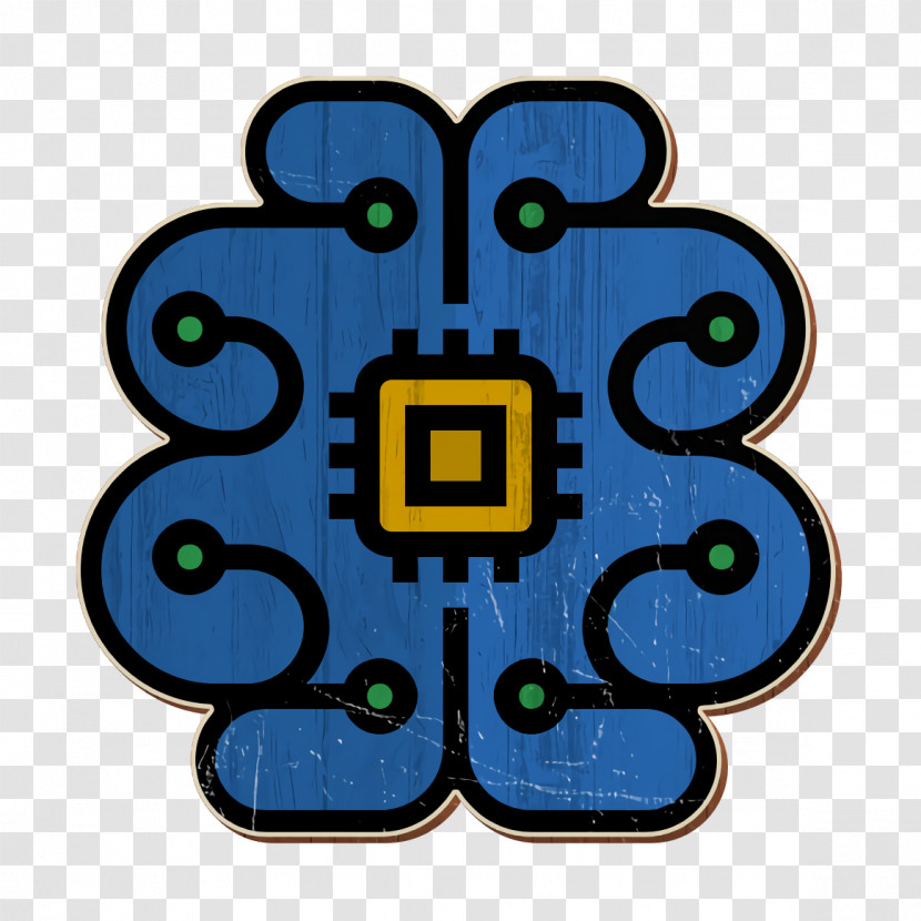 Artificial Intelligence Icon Brain Icon Technologies Disruption Icon Transparent PNG