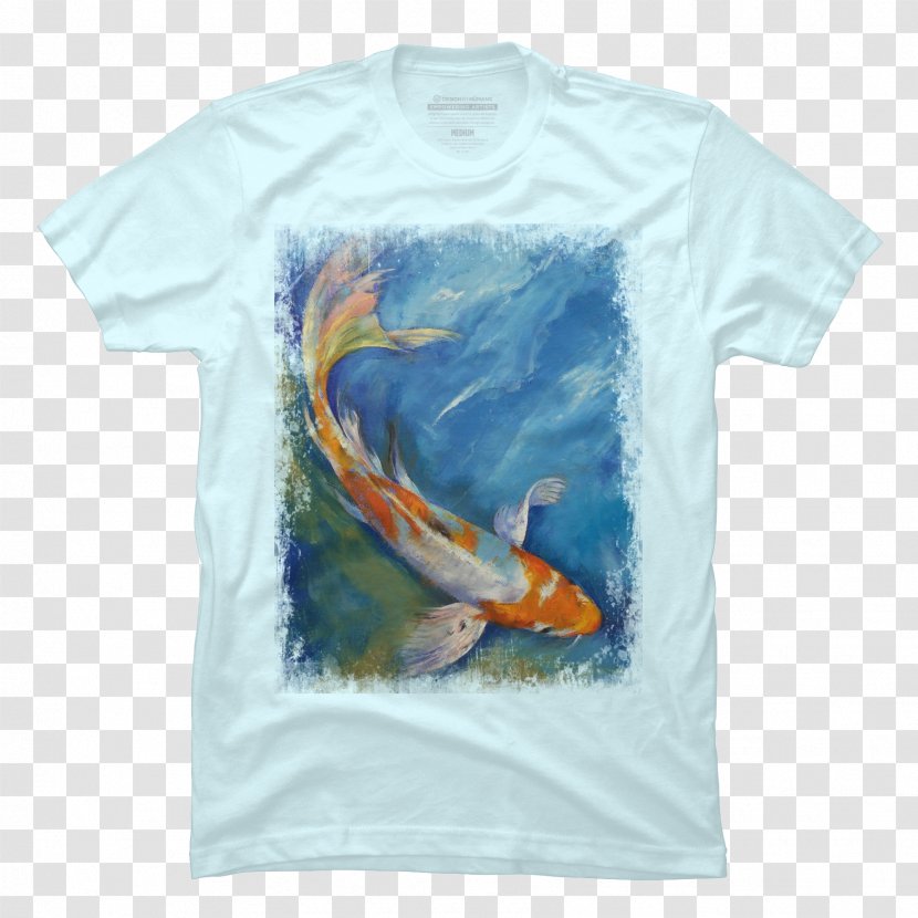 T-shirt Koi Canvas Print Gallery Wrap Transparent PNG