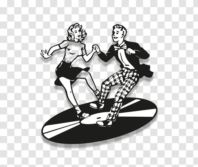 Sock Hop Dance Rockin' Robin's Vintage, Retro & Resale Clip Art - Stock Photography - RETRO Dancing Transparent PNG