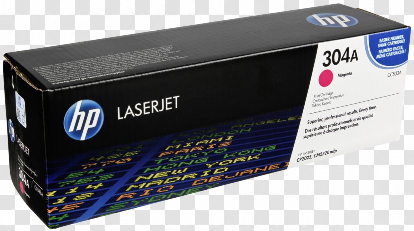 Hewlett-Packard HP LaserJet Compatible 305A Black Laser Toner Cartridge CE410A - Printer - Hp Color Laserjet Cp2025 Transparent PNG