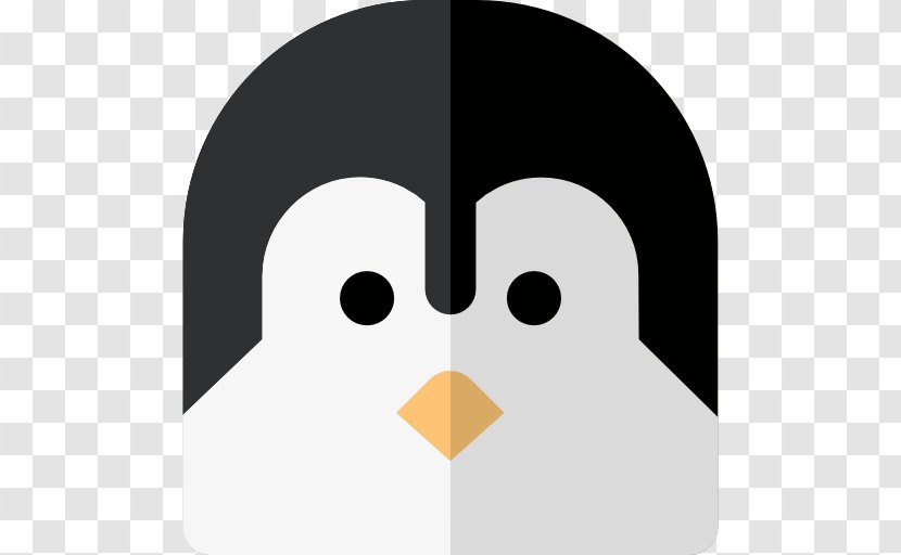 Penguin Icon - Black Transparent PNG