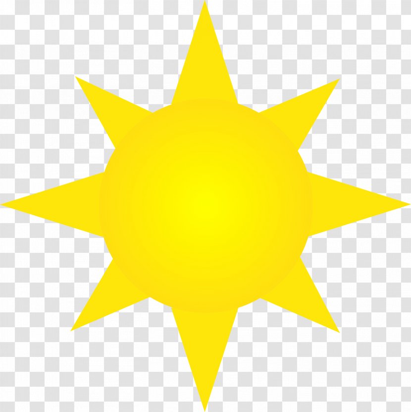 Yellow Star - Ajira - Symmetry Transparent PNG