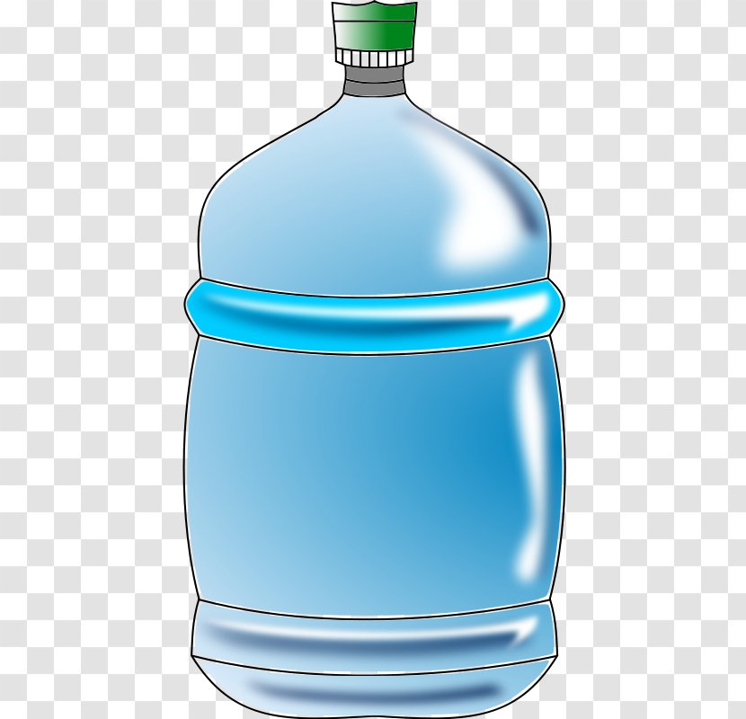 Gallon Water Bottle Clip Art - Bottled Cliparts Transparent PNG