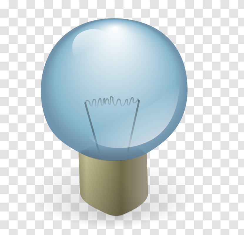 Incandescent Light Bulb Lamp Clip Art - Electric - Picture Of Lightbulb Transparent PNG
