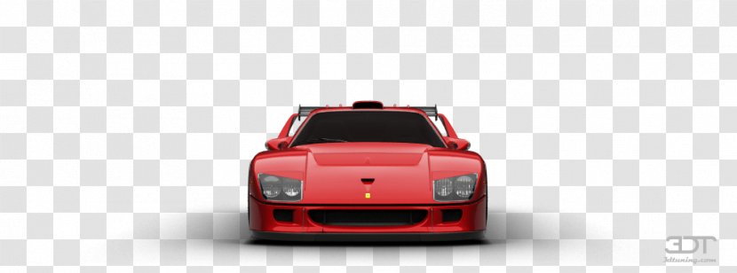 Ferrari F40 Car Automotive Design Lighting - Auto Racing Transparent PNG
