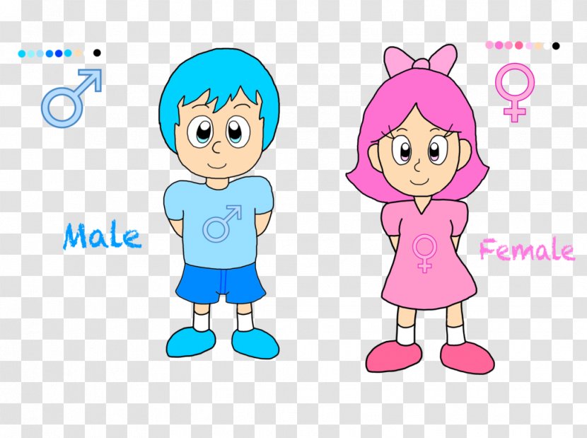 Female Drawing Character Gender - Silhouette - Male And Transparent PNG