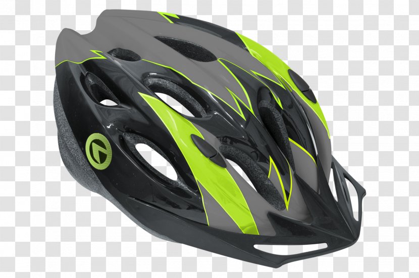 Bicycle Helmets Motorcycle Ski & Snowboard - Yellow - Green And Dark Grey Transparent PNG