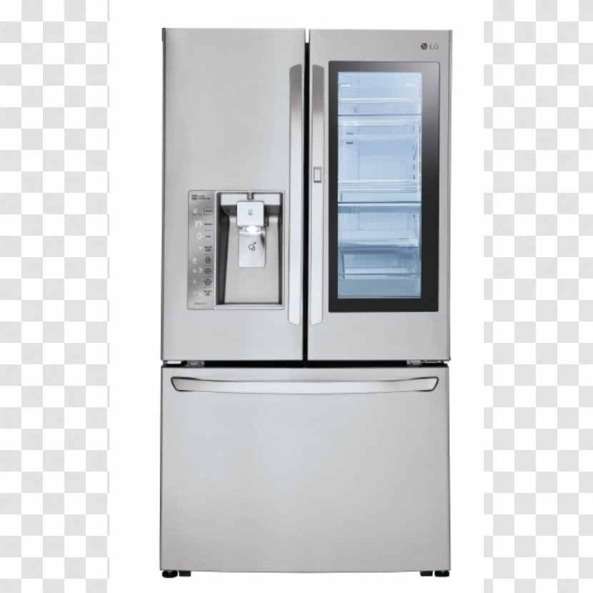Refrigerator LG LFXS30796 Electronics LFXC24796 Frigidaire Gallery FGHB2866P - Major Appliance Transparent PNG