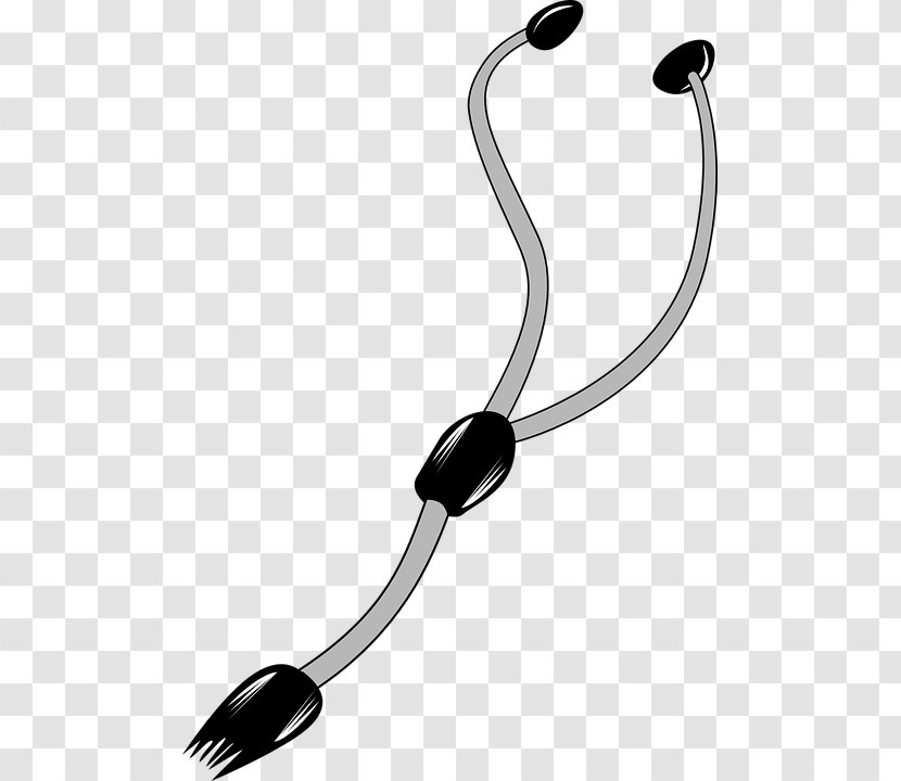 Stethoscope Clip Art Vector Graphics Image Medicine - Drawing - Doctor Instruments Transparent PNG