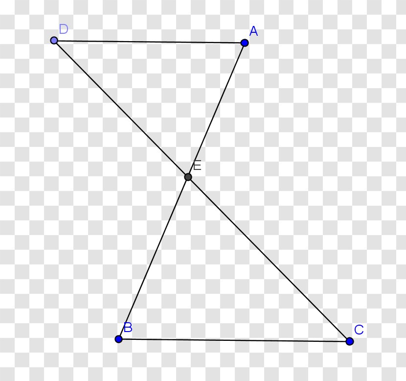 Similar Triangles Transversal Parallel - Corresponding Sides And Angles - Lines Transparent PNG