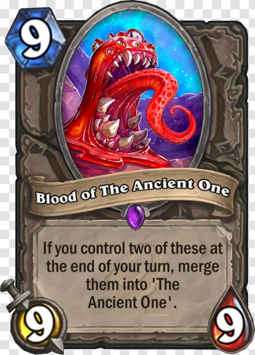 Hearthstone Blood Of The Ancient One Warriors - Games Transparent PNG