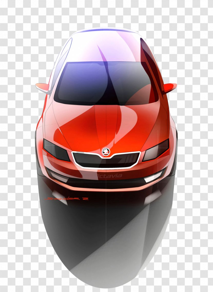 Škoda Mid-size Car Compact Concept - Skoda Transparent PNG