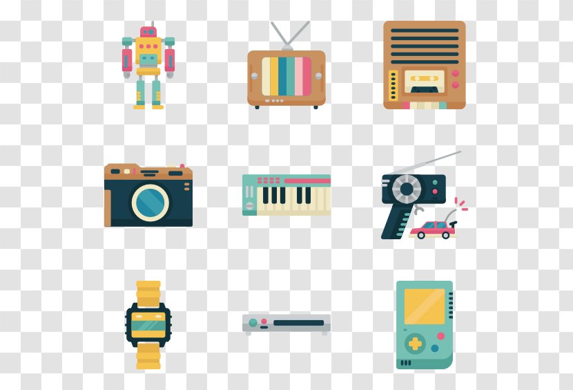 Yellow Material Area - Toy - Retro Style Transparent PNG