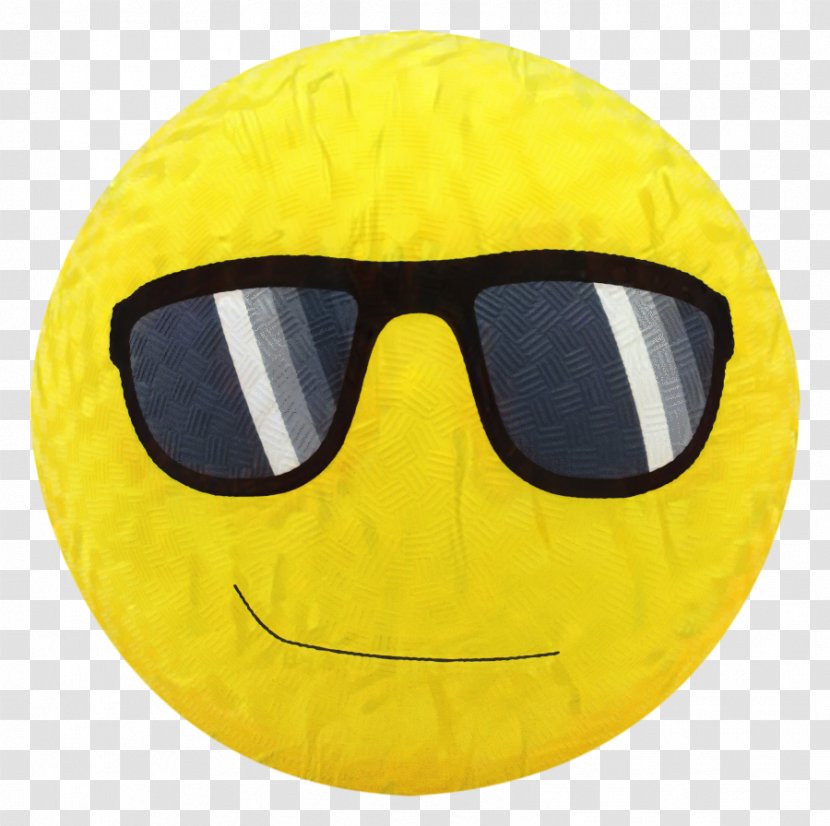 Happy Face Emoji - Sunglasses - Personal Protective Equipment Transparent PNG