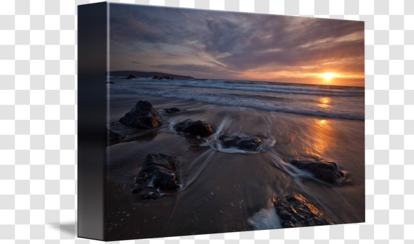Sea Stock Photography Geology Phenomenon - Shore - Beach Sunset Transparent PNG